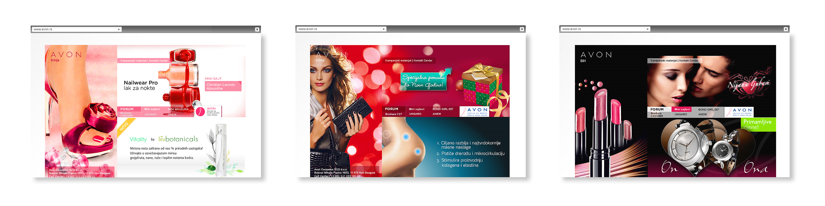 Avon website