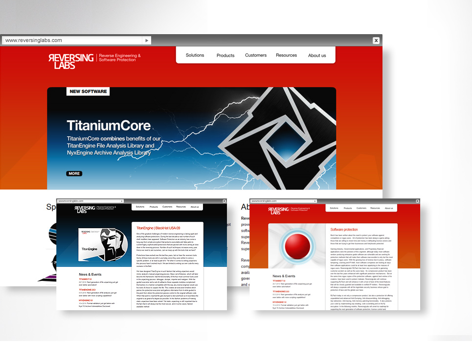 Reversing Labs - website