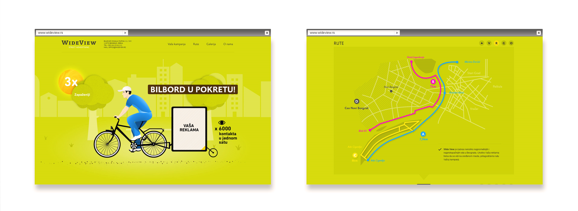 Wide View website